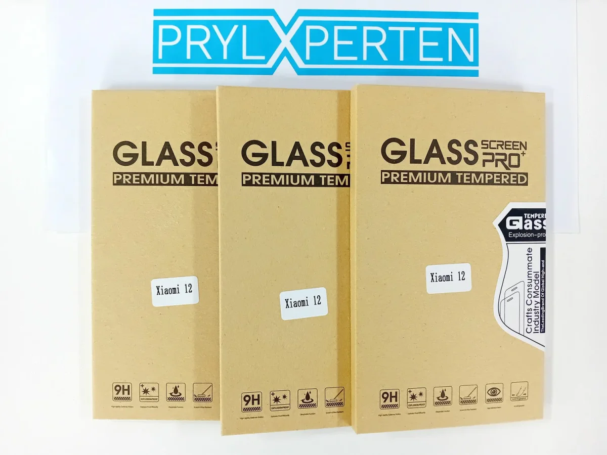 3x Skärmskydd i Härdat Glas för Xiaomi Mi 12 - Bild 7