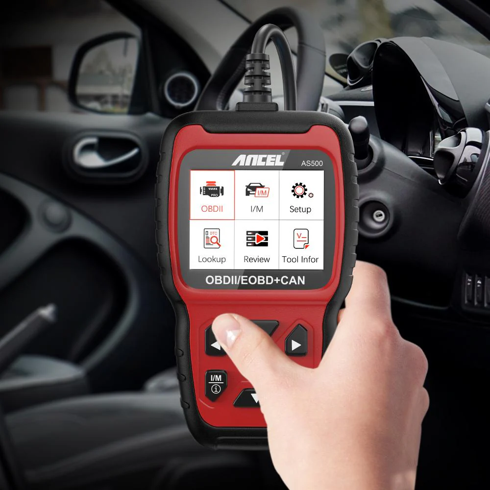 Felkodsläsare ANCEL AS500 OBD2 OBDII livstids fri uppdatering - Bild 9