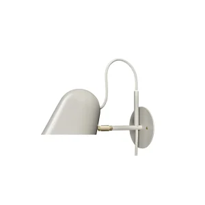 Vägglampa Streck, Varmgrå